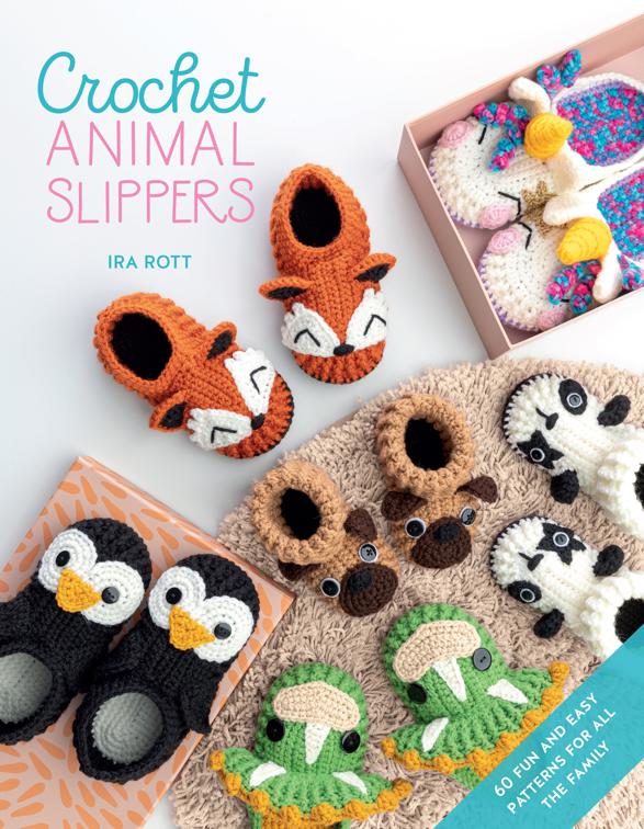 Crochet Animal Slippers