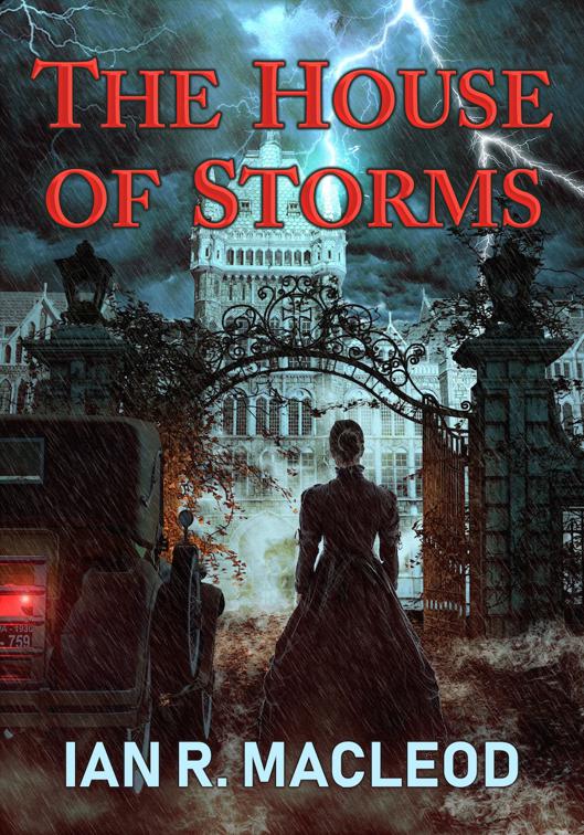 This image is the cover for the book The House of Storms, Aether Universe