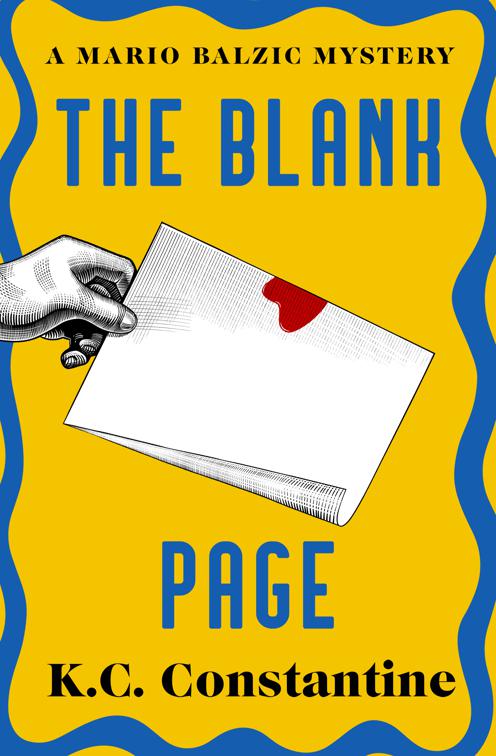 Blank Page, The Mario Balzic Mysteries