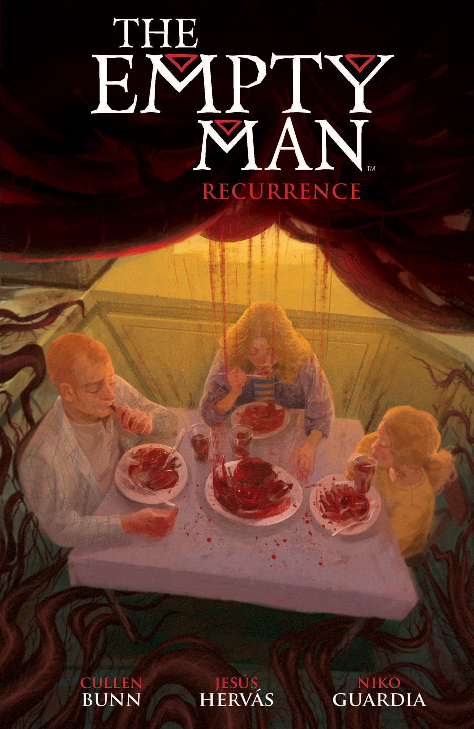 This image is the cover for the book The Empty Man: Recurrence, The Empty Man (2018)