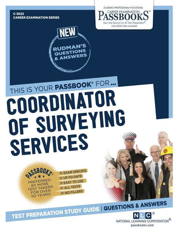 Coordinator of Surveying Services, Career Examination Series