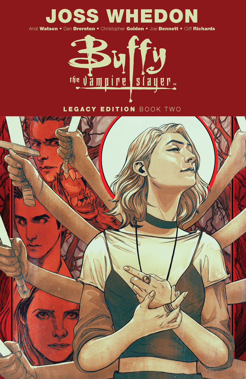 This image is the cover for the book Buffy the Vampire Slayer Legacy Edition Book 2, Buffy the Vampire Slayer