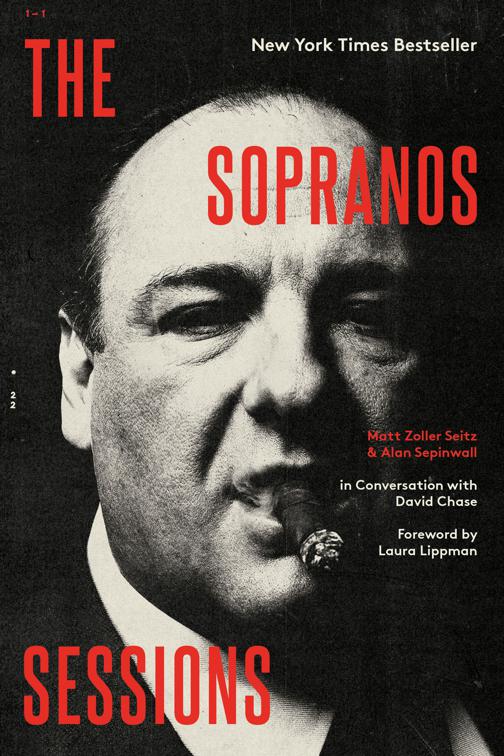 This image is the cover for the book Sopranos Sessions