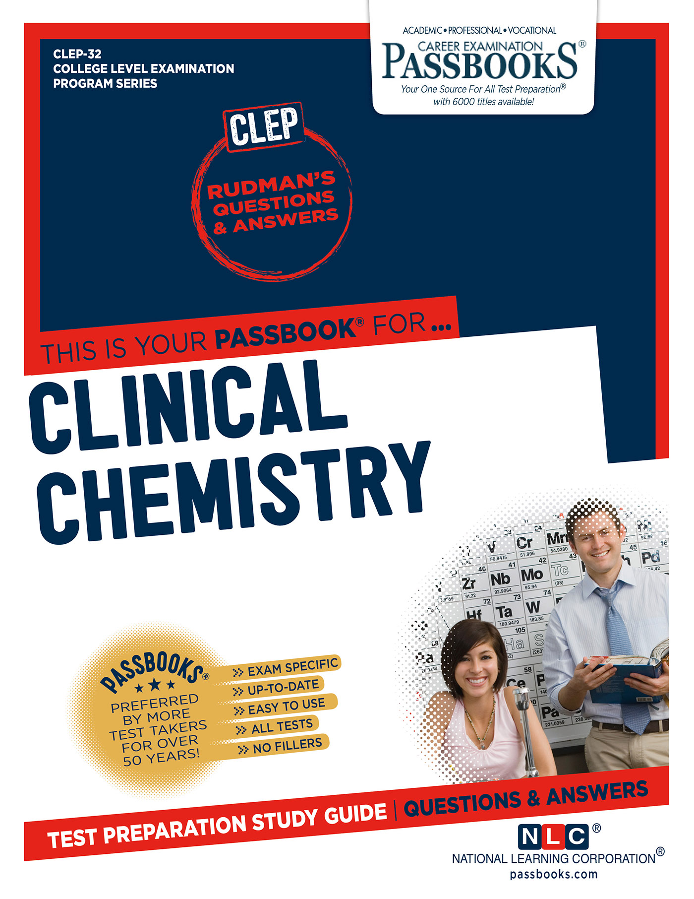 CLINICAL CHEMISTRY, College Level Examination Program Series (CLEP)