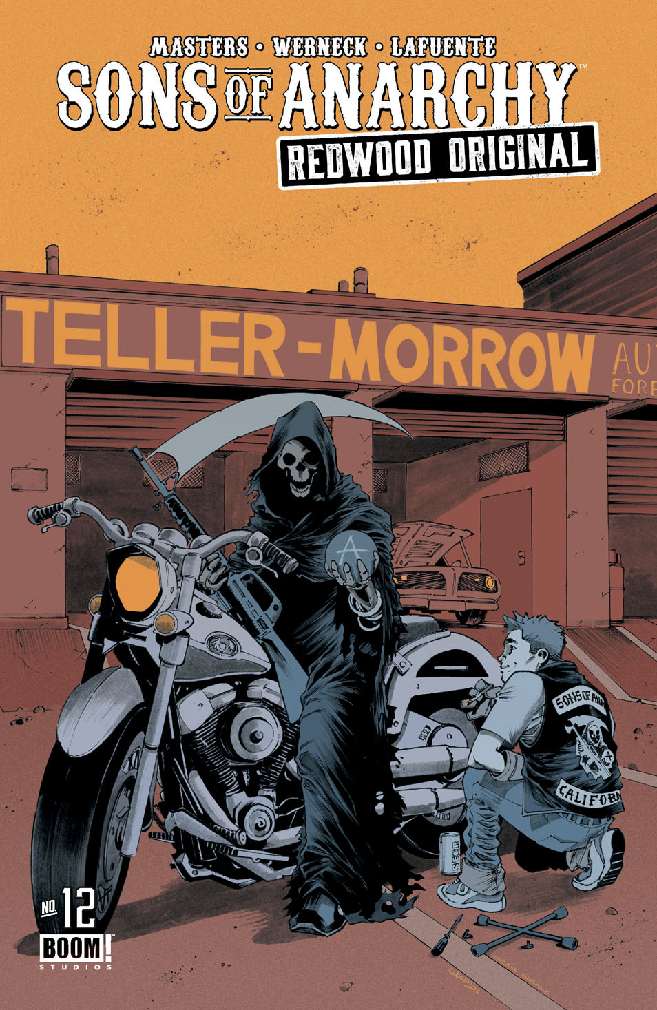 This image is the cover for the book Sons of Anarchy Redwood Original #12, Sons of Anarchy Redwood Original