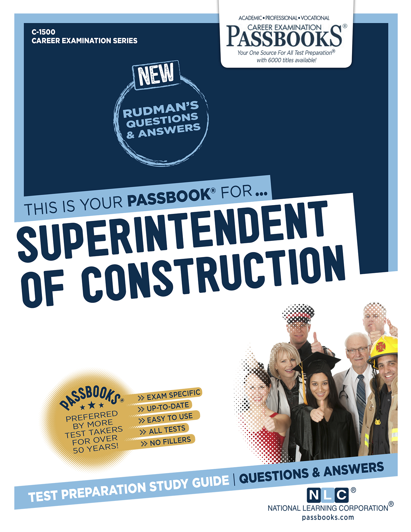 Superintendent of Construction, Career Examination Series