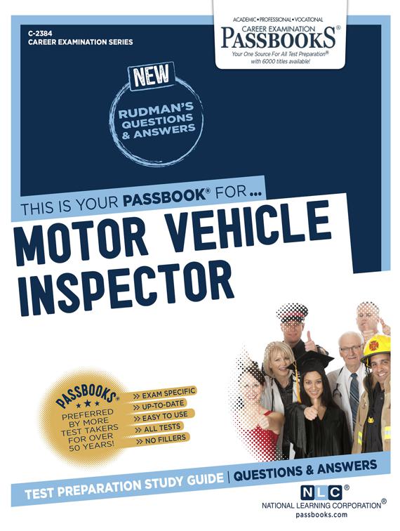 Motor Vehicle Inspector, Career Examination Series