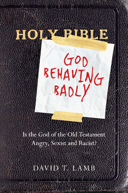 This image is the cover for the book God Behaving Badly