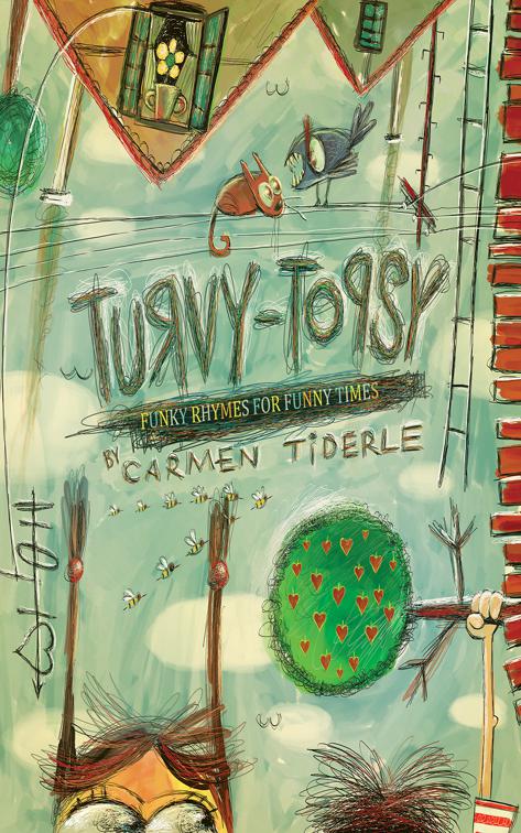 This image is the cover for the book Turvy-Topsy