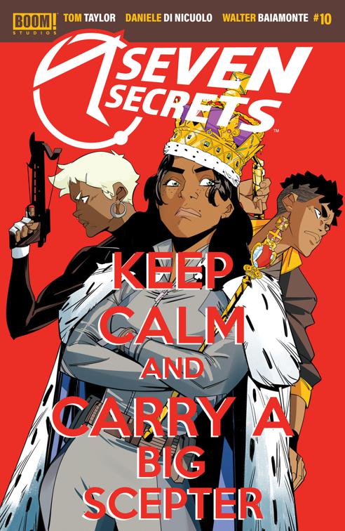 This image is the cover for the book Seven Secrets #10, Seven Secrets