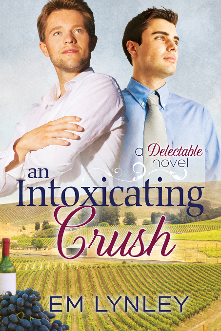 This image is the cover for the book An Intoxicating Crush, Delectable