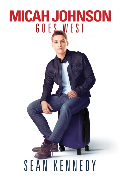 This image is the cover for the book Micah Johnson Goes West, Get Out