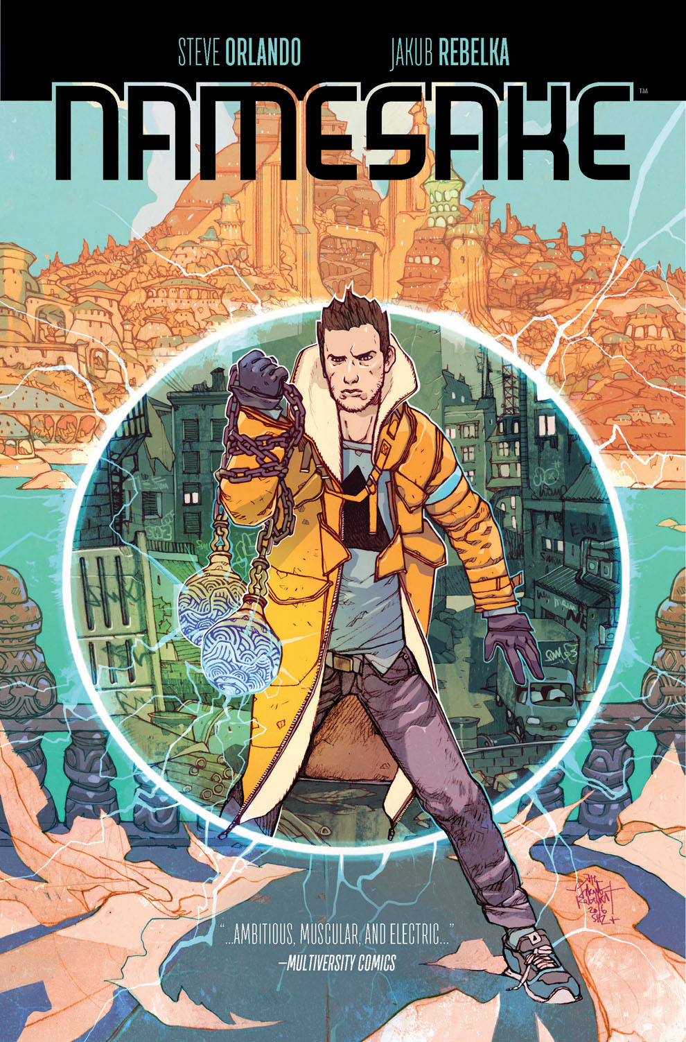 This image is the cover for the book Namesake, Namesake