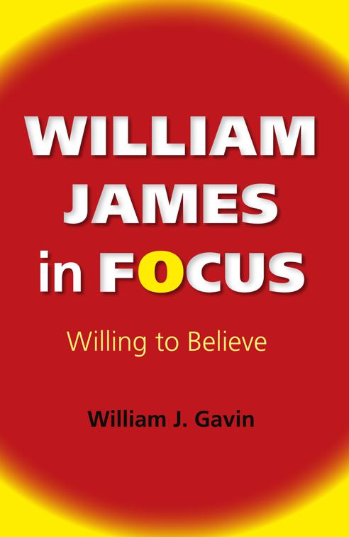 William James in Focus, American Philosophy