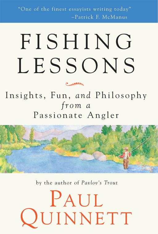This image is the cover for the book Fishing Lessons