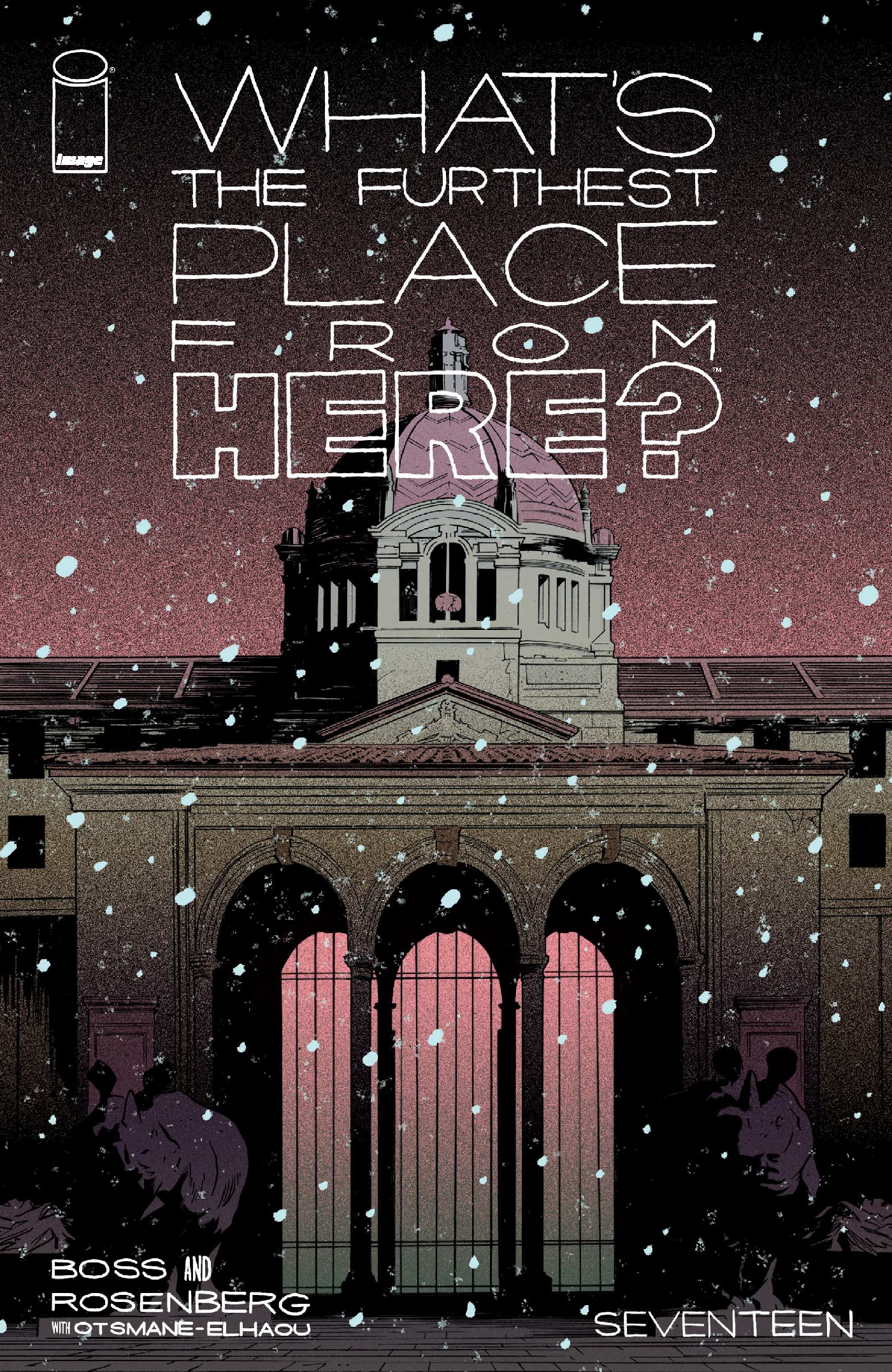 This image is the cover for the book What'S The Furthest Place From Here? #17, What's The Furthest Place From Here?