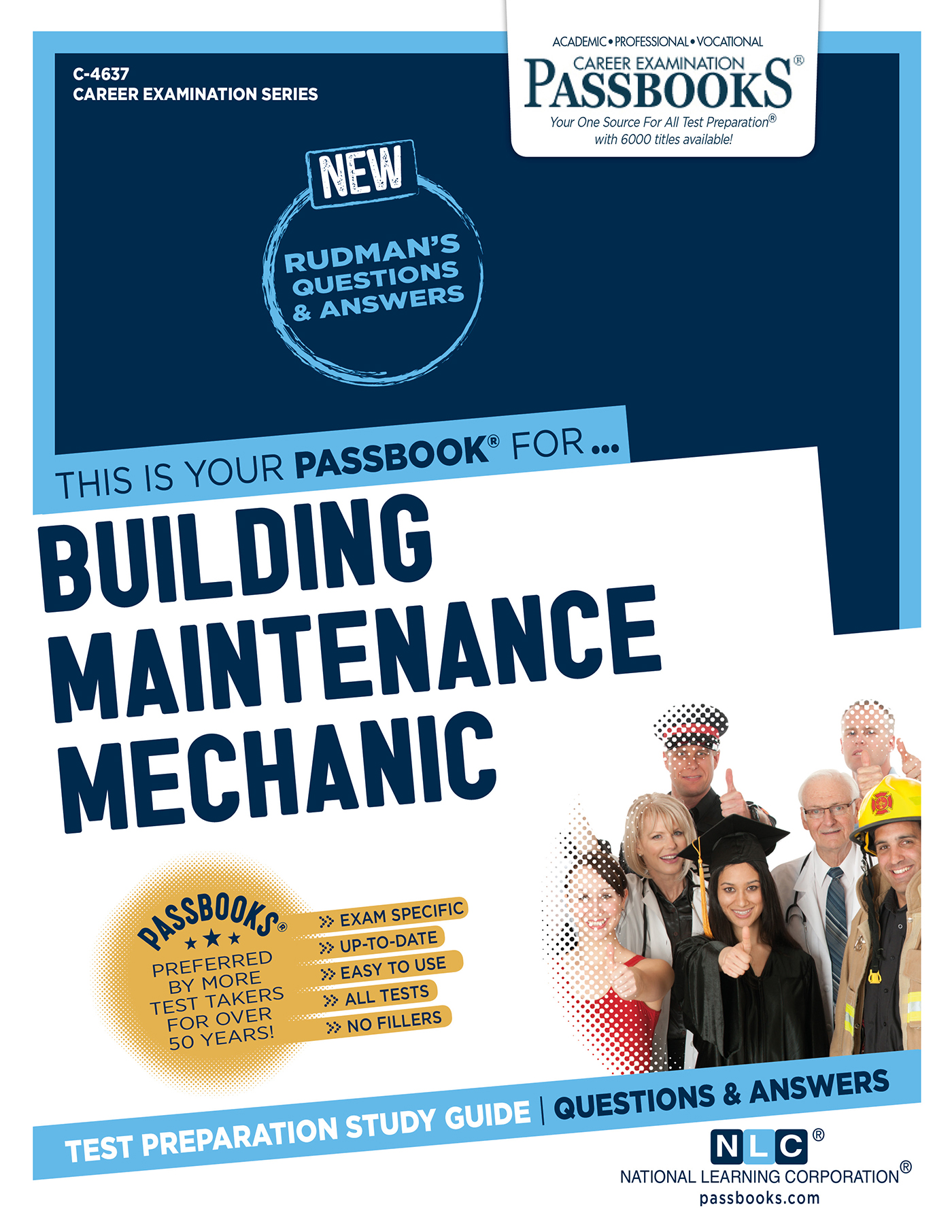 Building Maintenance Mechanic, Career Examination Series