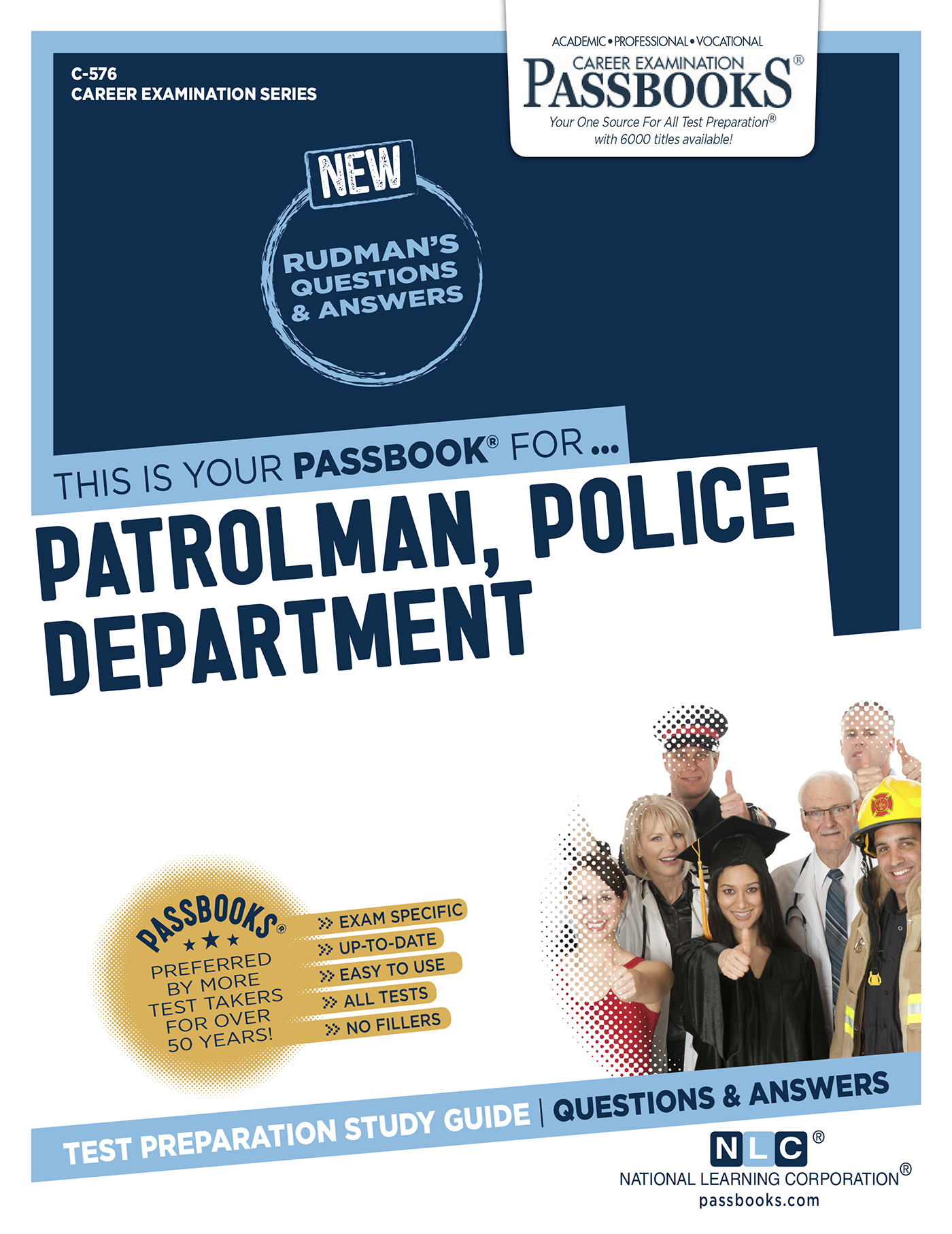 Patrolman, Police Department, Career Examination Series