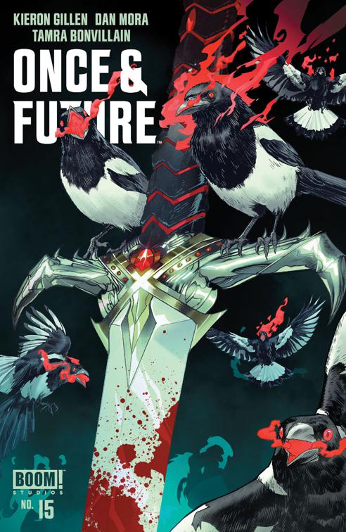 This image is the cover for the book Once & Future #15, Once & Future
