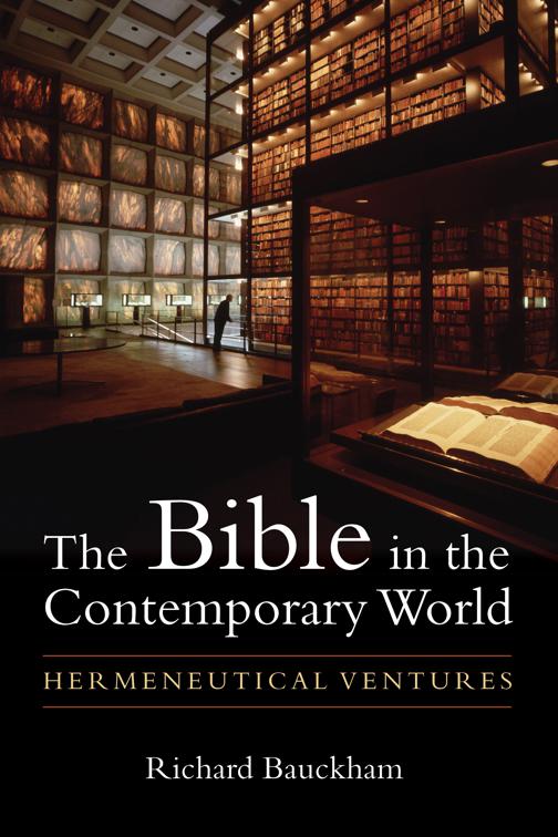 The Bible in the Contemporary World