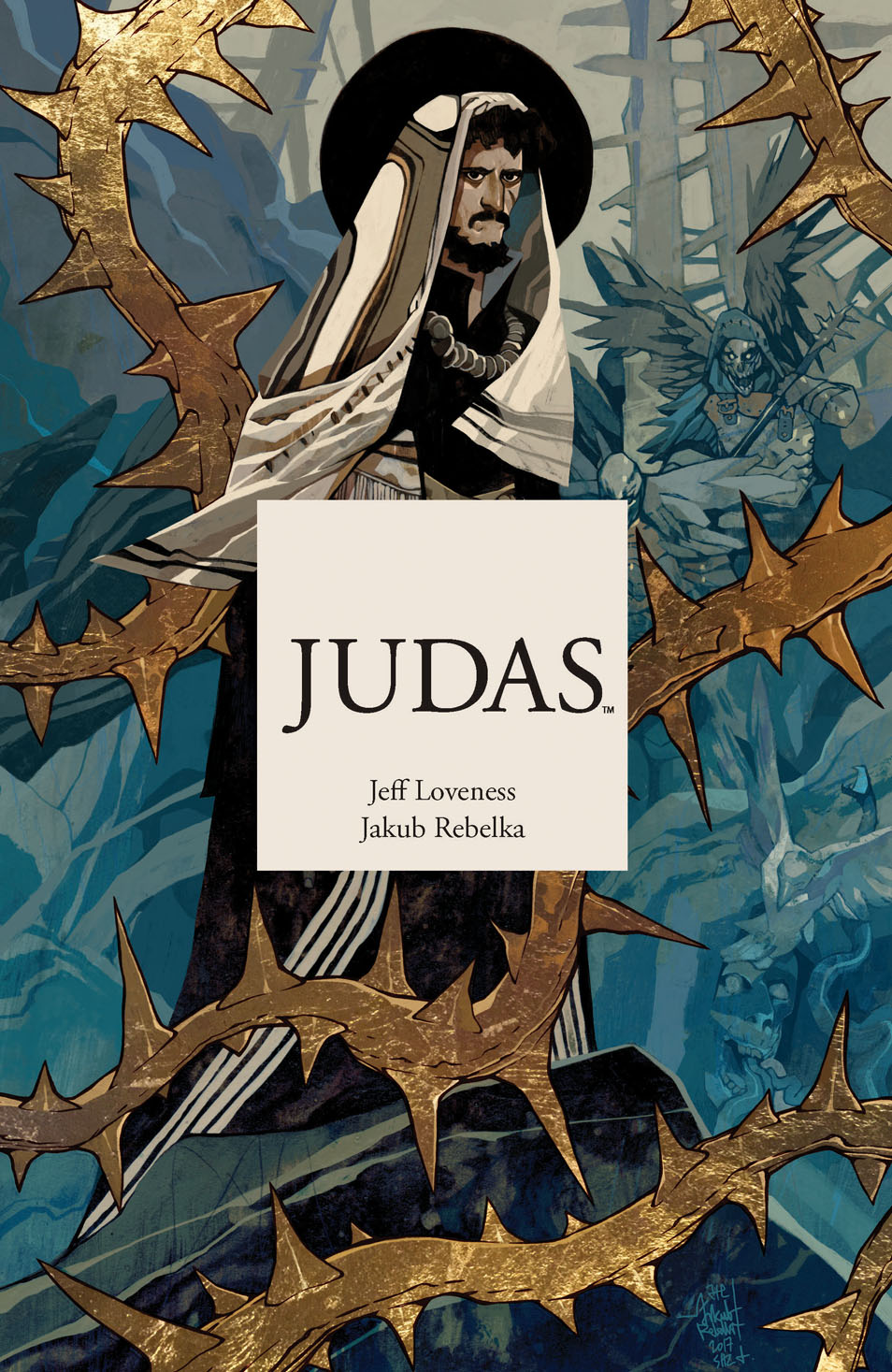 This image is the cover for the book Judas, Judas