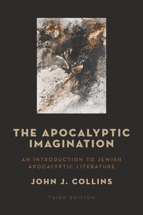 This image is the cover for the book The Apocalyptic Imagination