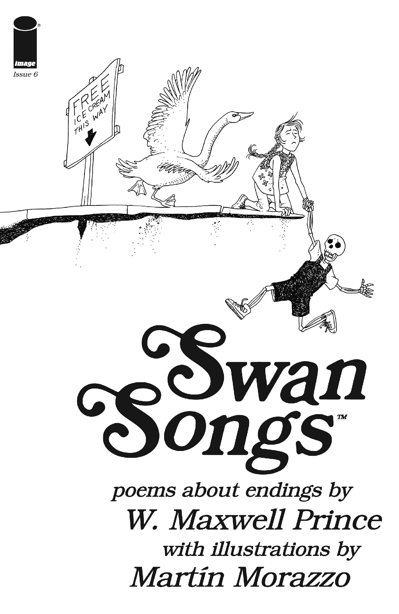 This image is the cover for the book Swan Songs #6, Swan Songs