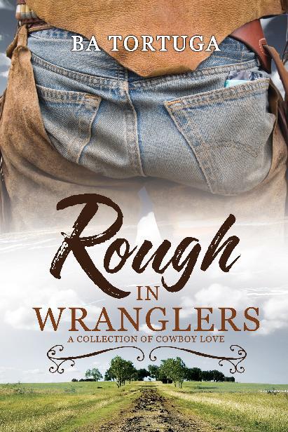 This image is the cover for the book Rough in Wranglers