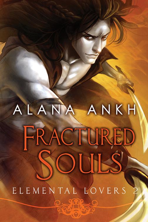 This image is the cover for the book Fractured Souls, Elemental Lovers