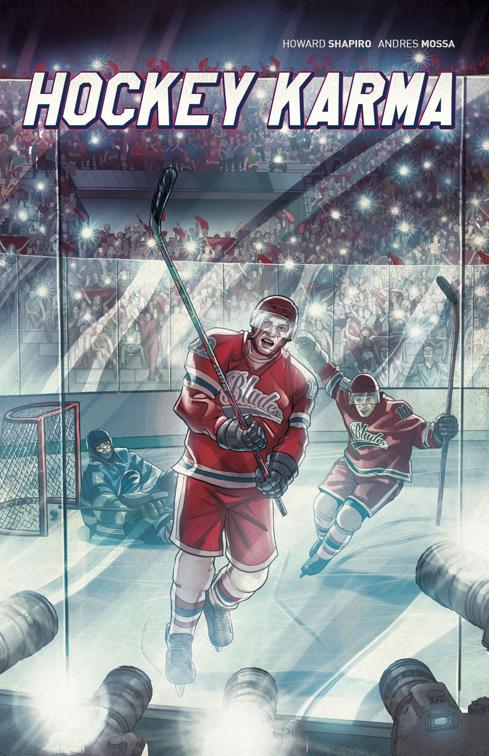 This image is the cover for the book Hockey Karma, The Forever Friends
