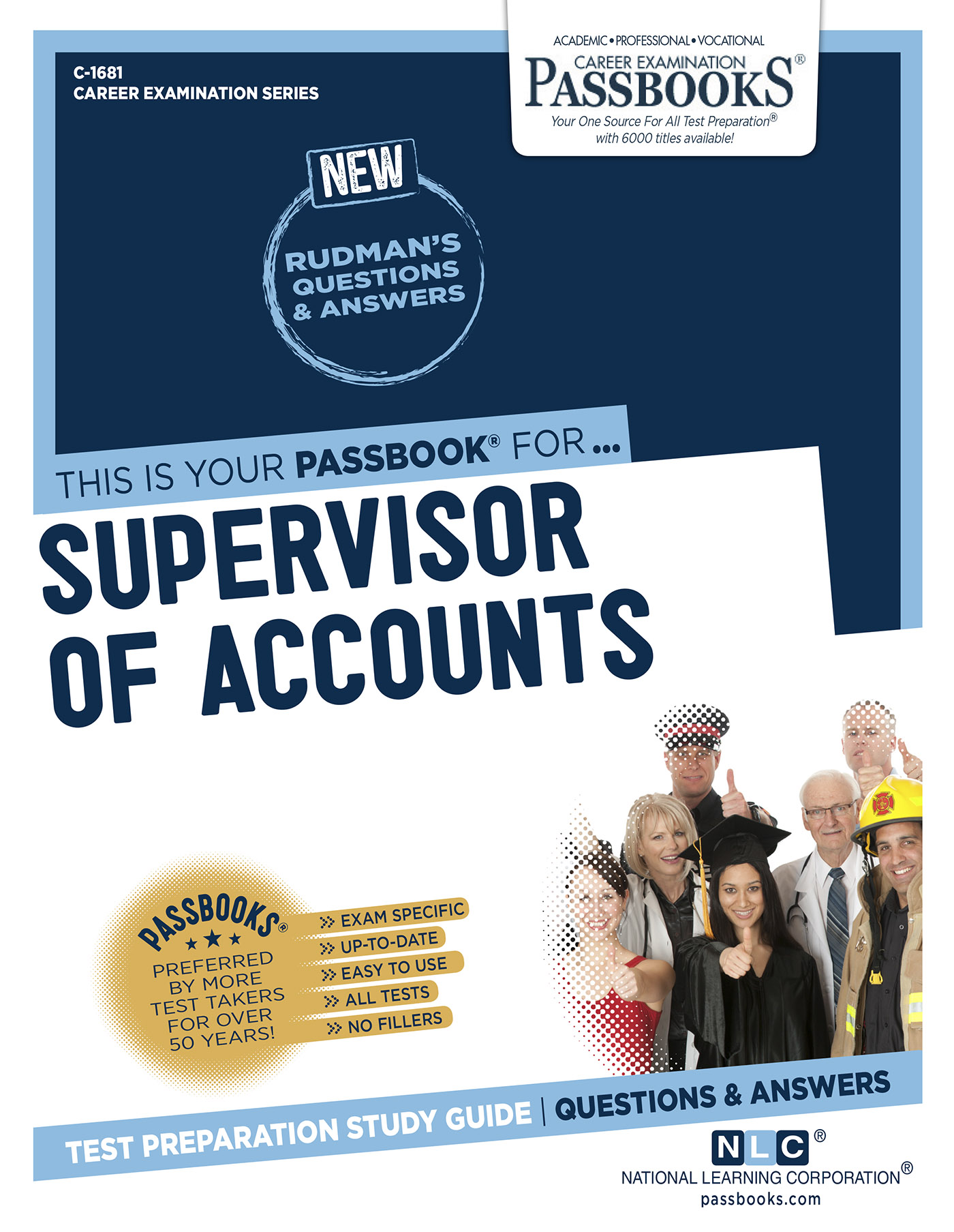 Supervisor of Accounts, Career Examination Series