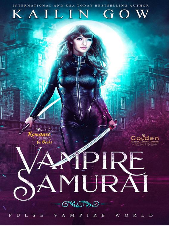 This image is the cover for the book Vampire Samurai Vol. 3, Pulse Vampires World