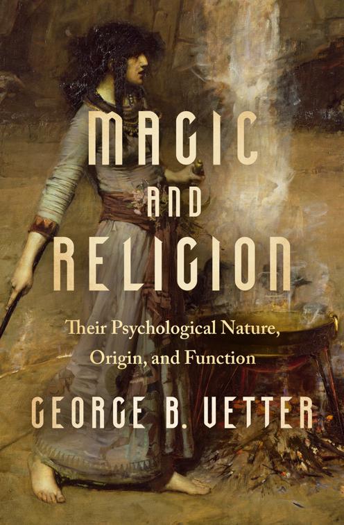 This image is the cover for the book Magic and Religion
