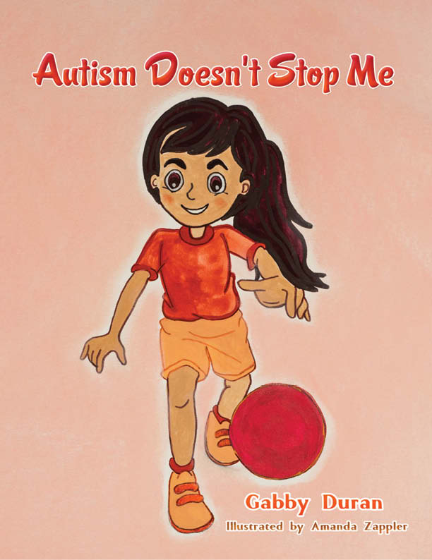 This image is the cover for the book Autism Doesn't Stop Me