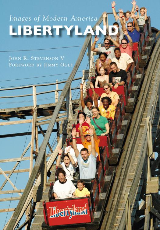 This image is the cover for the book Libertyland, Images of Modern America