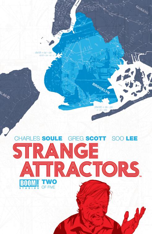 This image is the cover for the book Strange Attractors #2, Strange Attractors
