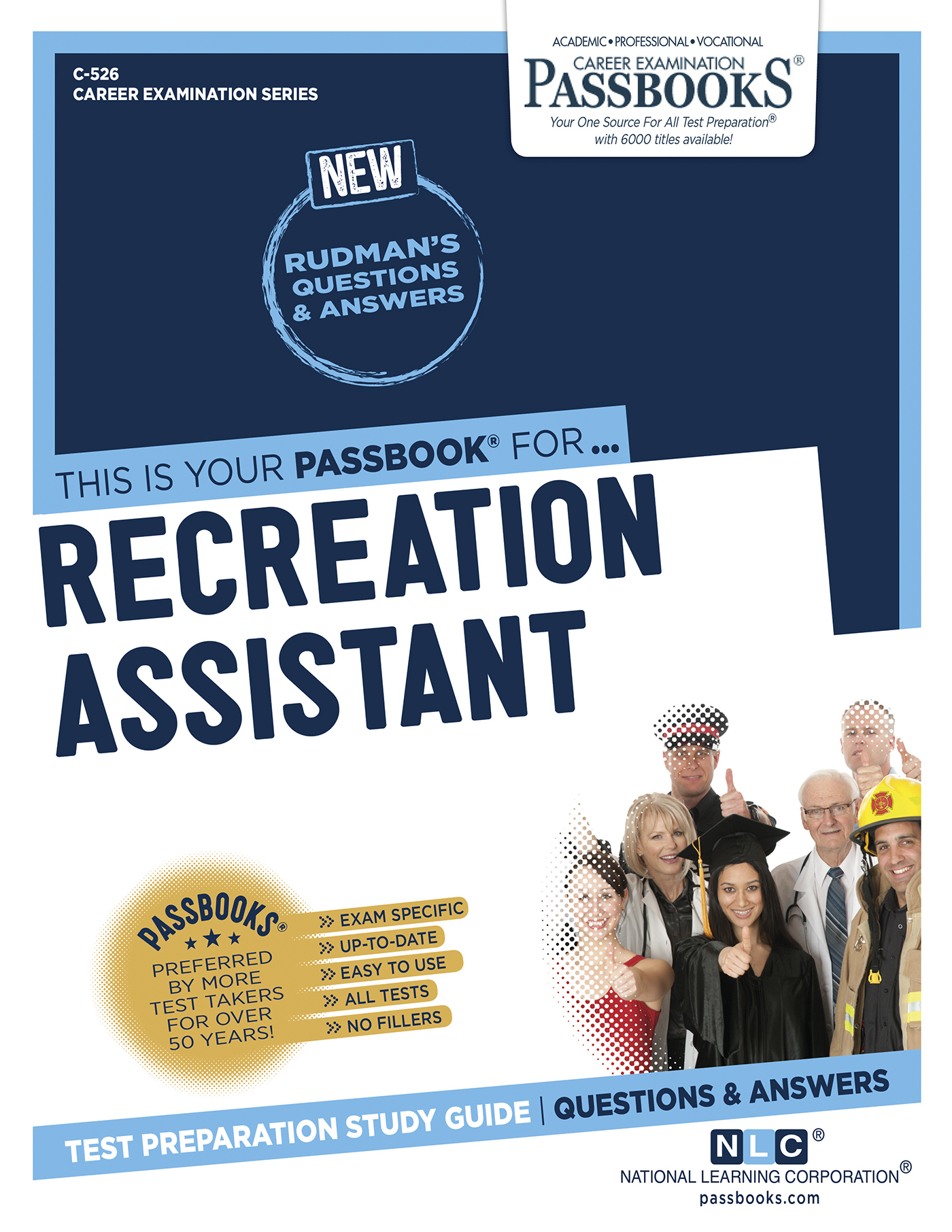 Recreation Assistant, Career Examination Series