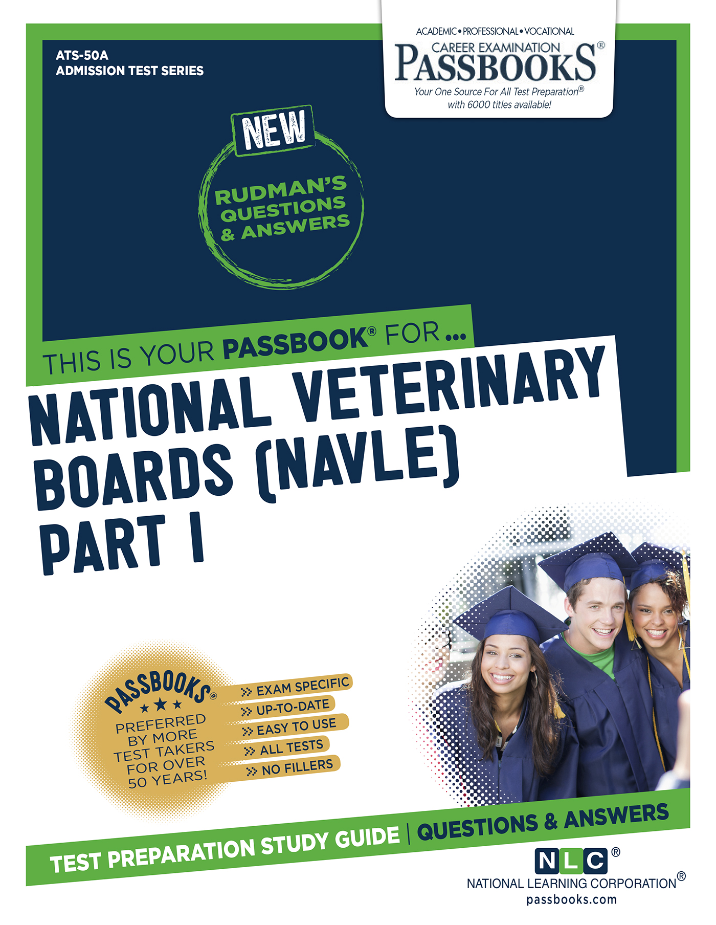 NATIONAL VETERINARY BOARDS (NBE) (NVB) PART I - Anatomy, Physiology, Pathology, Admission Test Series