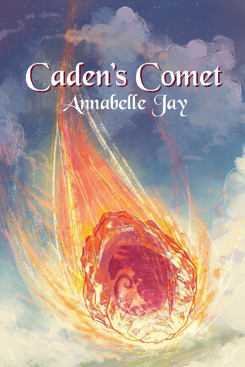 This image is the cover for the book Caden's Comet, The Sun Dragon