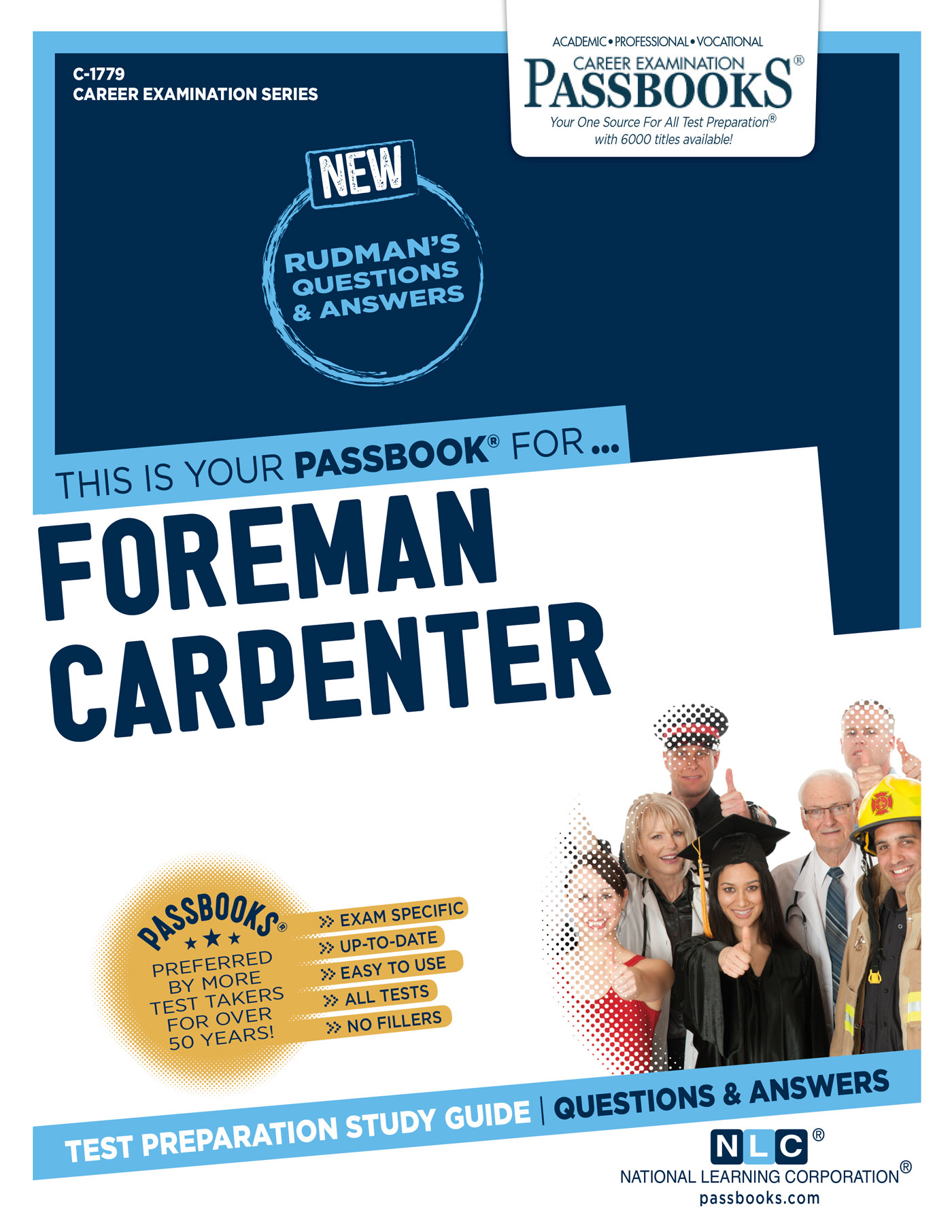 Foreman Carpenter, Career Examination Series