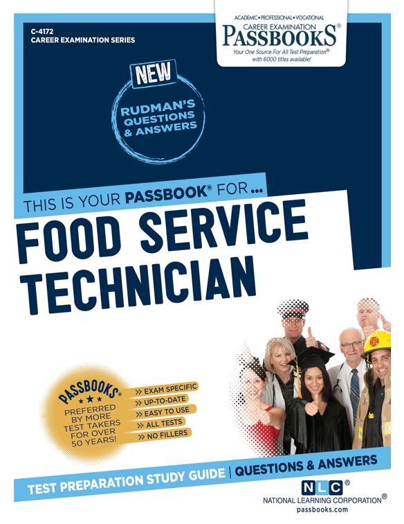 Food Service Technician, Career Examination Series