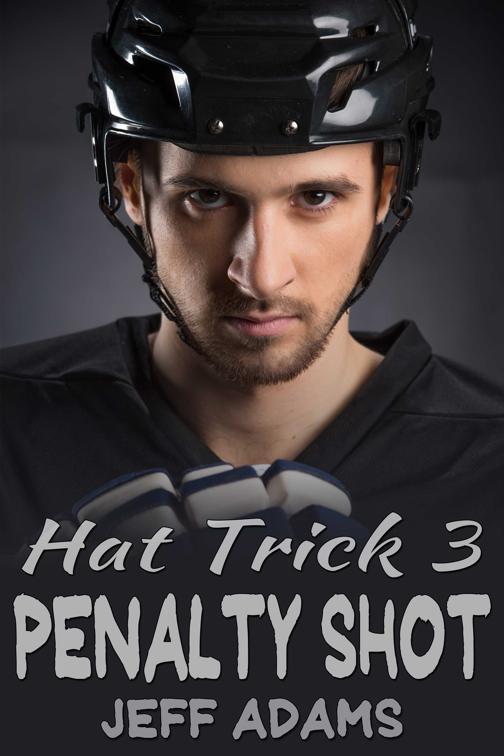 This image is the cover for the book Hat Trick 3: Penalty Shot, Hat Trick (Simon and Alex)