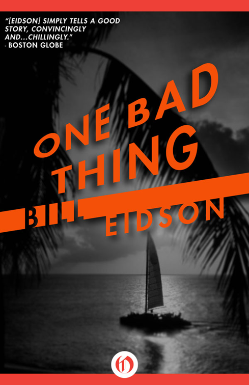 This image is the cover for the book One Bad Thing