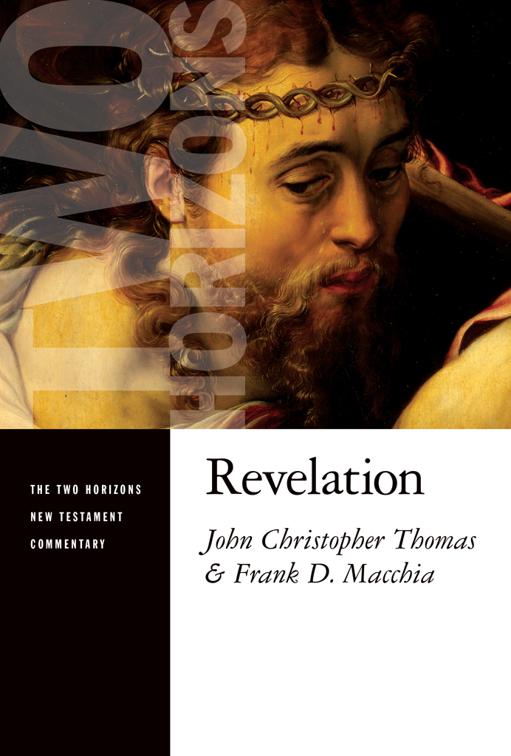 This image is the cover for the book Revelation, The Two Horizons New Testament Commentary