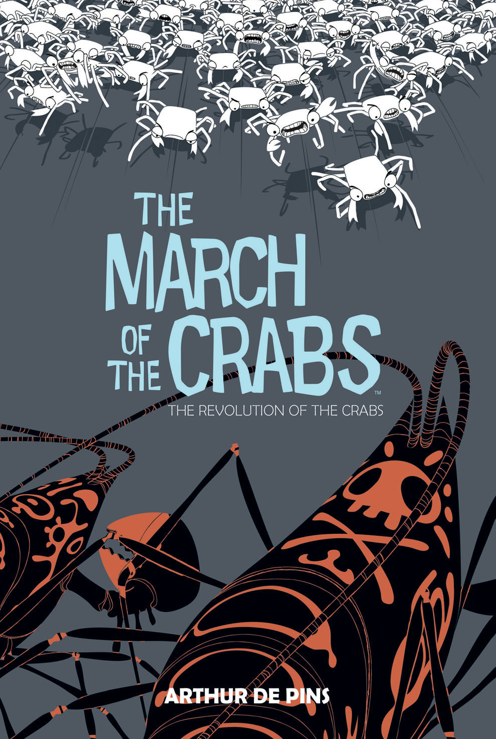 This image is the cover for the book March of the Crabs Vol. 3, March of the Crabs