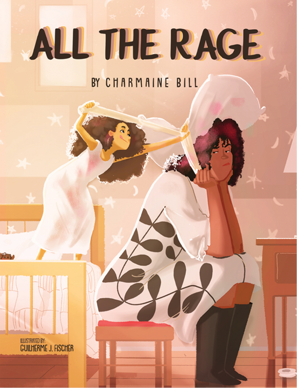 This image is the cover for the book All the Rage