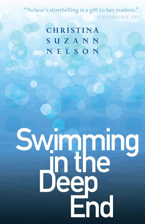 This image is the cover for the book Swimming in the Deep End
