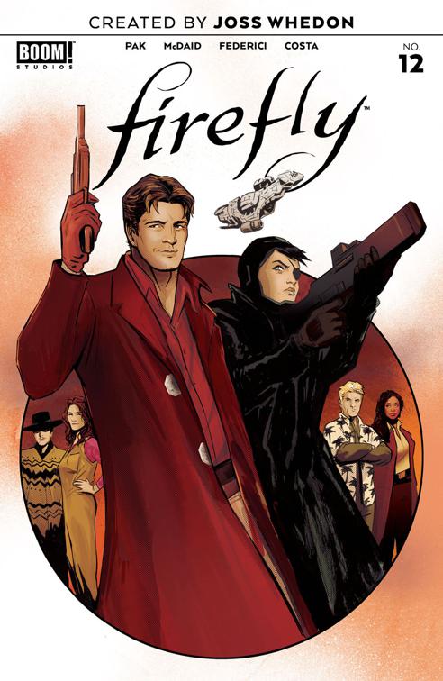 This image is the cover for the book Firefly #12, Firefly