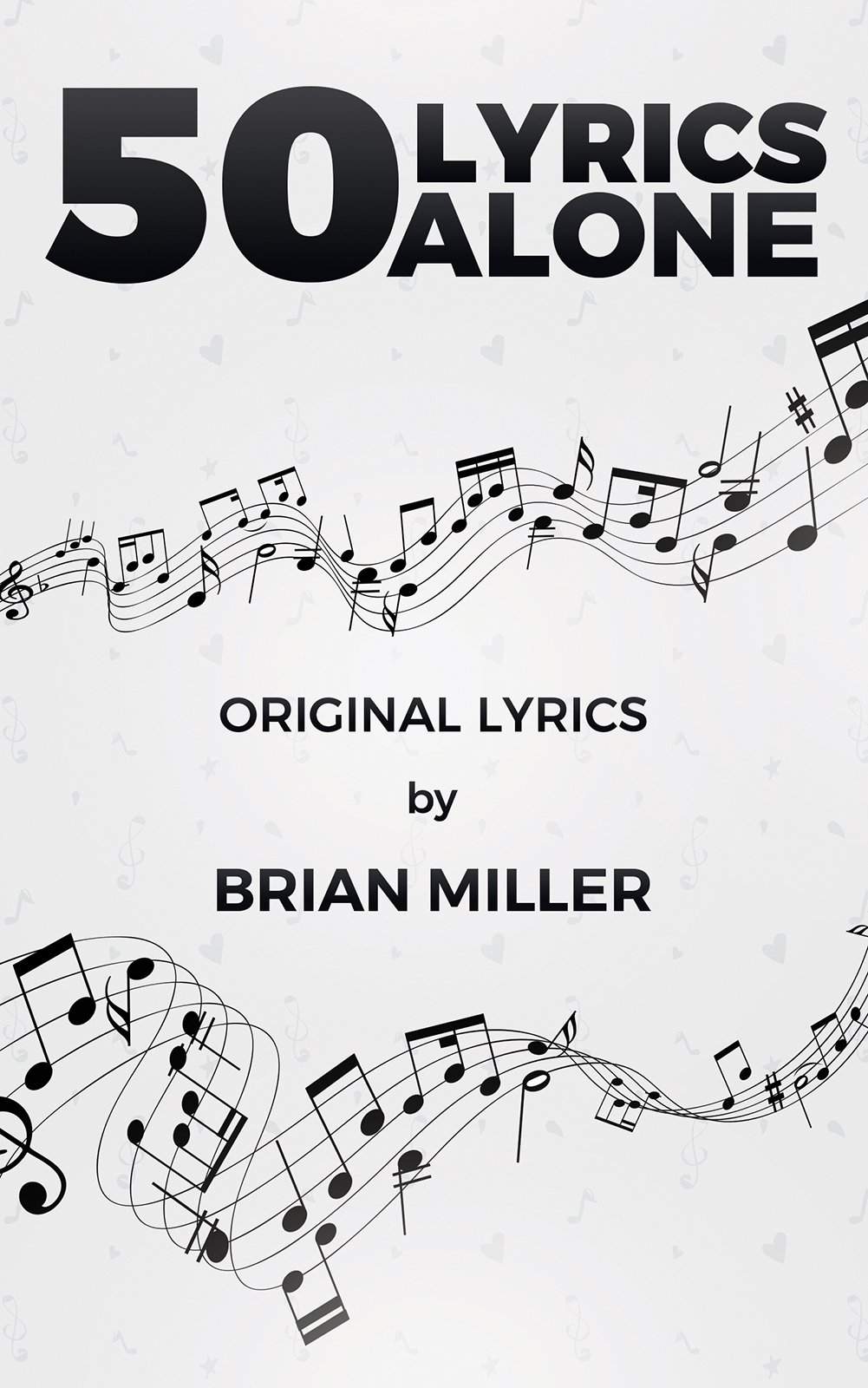 This image is the cover for the book 50 Lyrics Alone