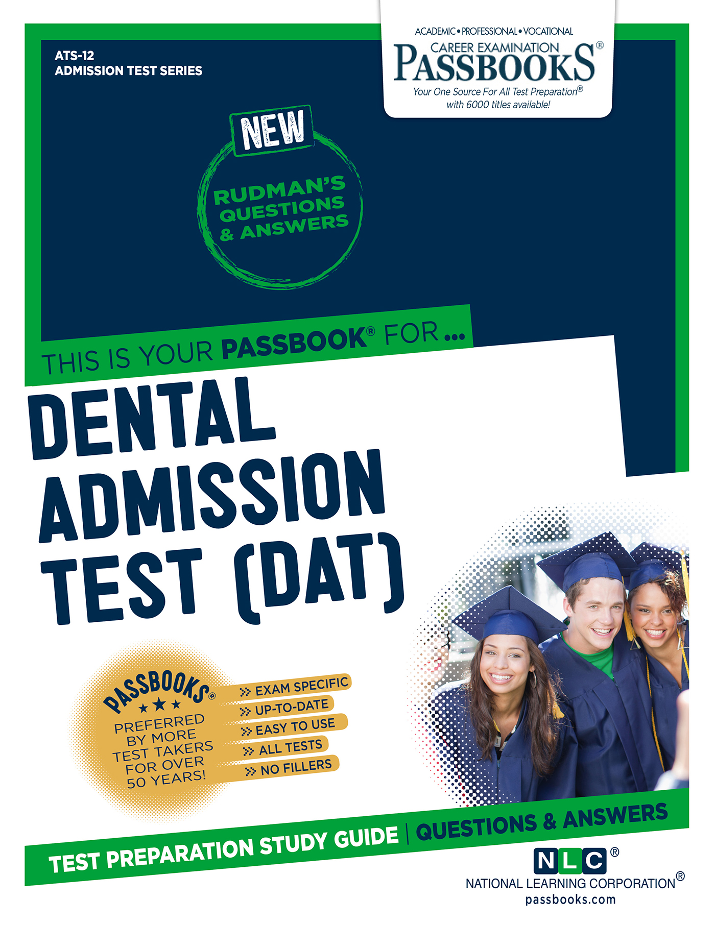 DENTAL ADMISSION TEST (DAT), Admission Test Series